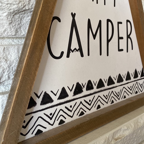 ⛺️Cute •Happy Camper• Sign - Picture 4 of 8